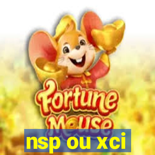 nsp ou xci